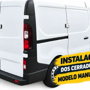 INSTALACION - 1 / 2 Cerradura puertas furgonetas - Modelo Manual - BRICK MFR